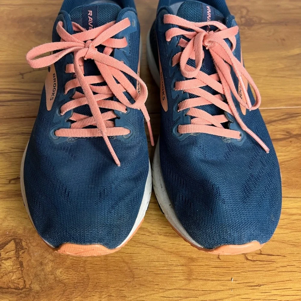 Brooks Ravenna 11 Running Shoes Womens Size 9 Blue Coral Sneakers 1203181B480 - Picture 5 of 10